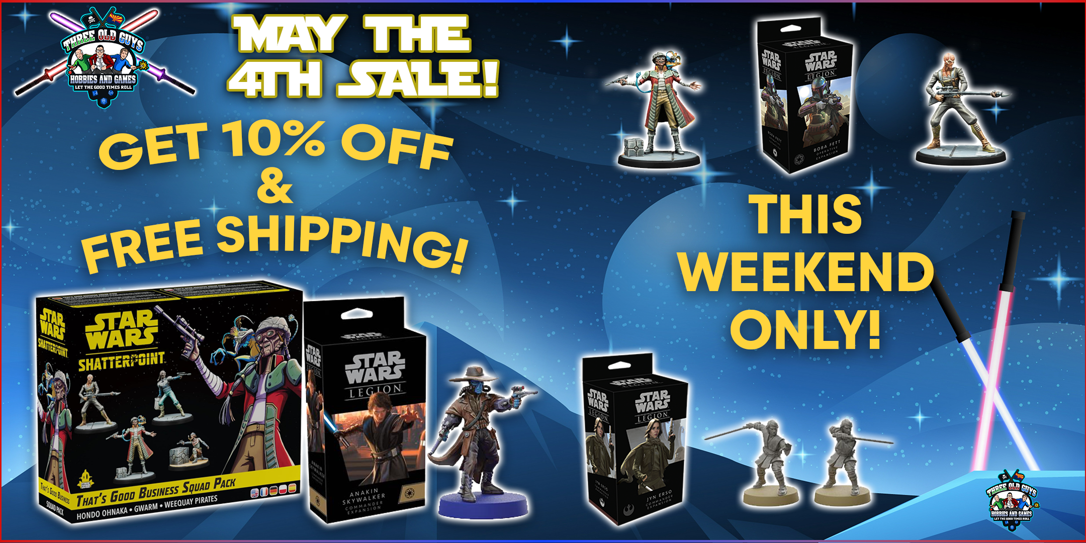 May the 4th Sale!