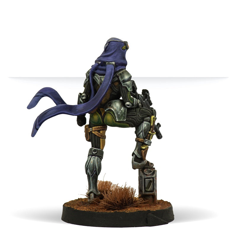 Infinity Codeone: Yara Haddad (AP Marksman Rifle) Miniature, back view
