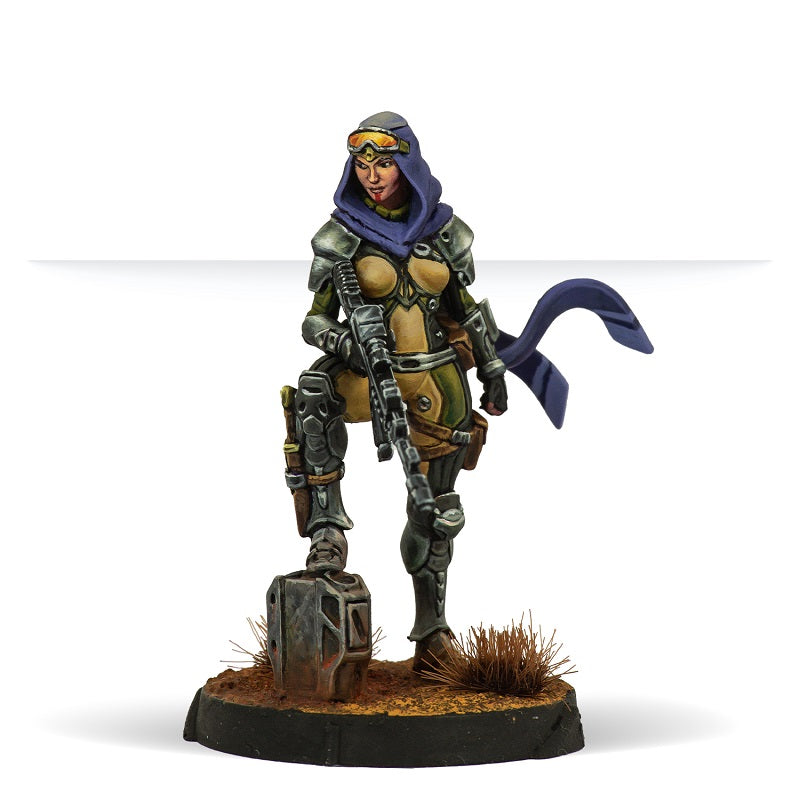Infinity Codeone: Yara Haddad (AP Marksman Rifle) Miniature, front view