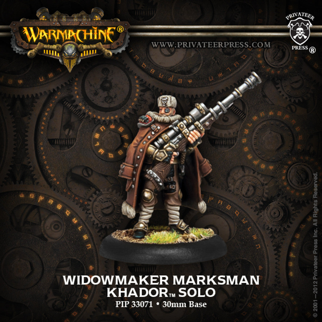 Warmachine: (Khador) Widowmaker Marksman Miniature
