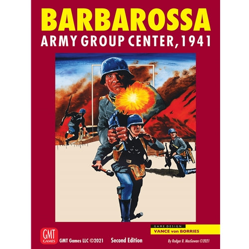 Barbarossa: Army Group Center, 1941 2nd Edition Front Cover of War Game