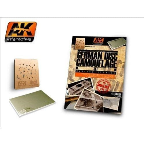 AK-Interactive: (Accessory) German Camo Disc Set 1:48. Accessories, supplies, tools.