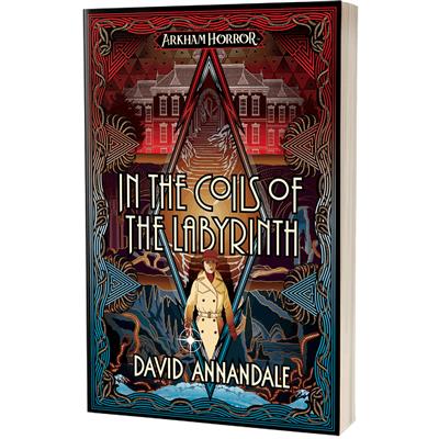 Aconyte Books Arkham Horror: In the Coils of the Labyrinth, cover art