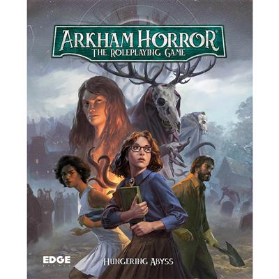 Arkham Horror, role playing game, box art