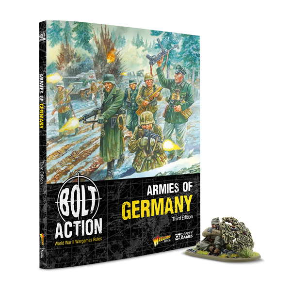 Bolt Action 3rd Edition. Armies of Germany. Resin miniature Josef Sepp Allerberger 28mm. WW2