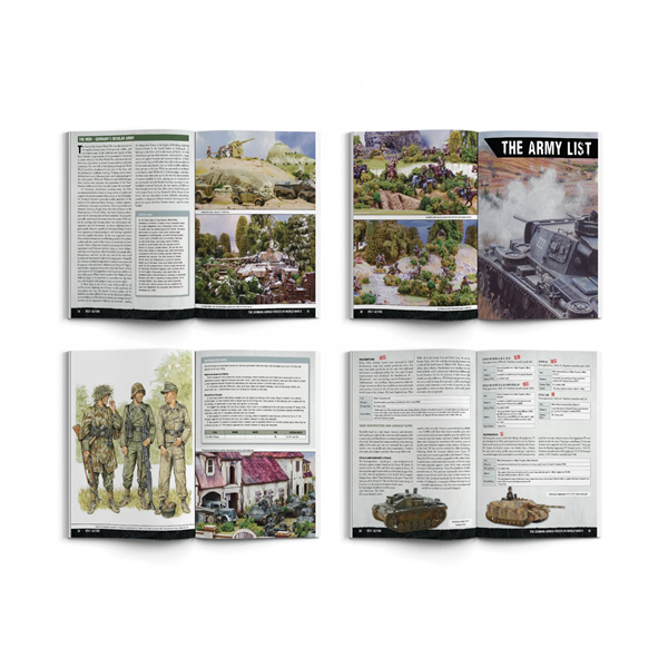 Bolt Action. Armies of Germany WW2. Interior view.