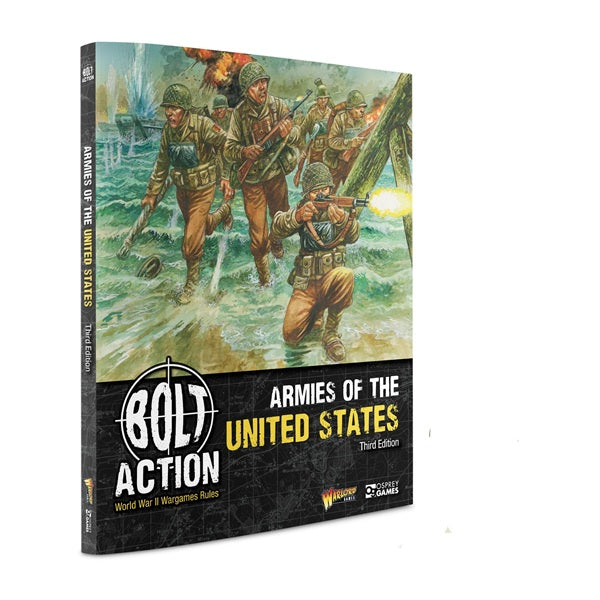 Book for Bolt Action 'Armies of the United States' on a white background