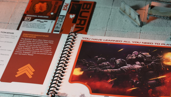 BLKOUT premium rules set, interior view