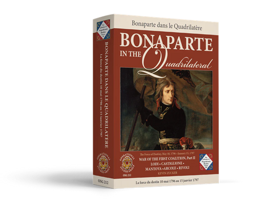 Bonaparte in the Quadrilateral by OSG Games.  Napoleonic Wars board game