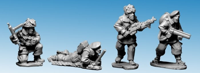 Artizan Designs. Miiniatures, WWII 28mm, metal, unpainted. British airborne specialists