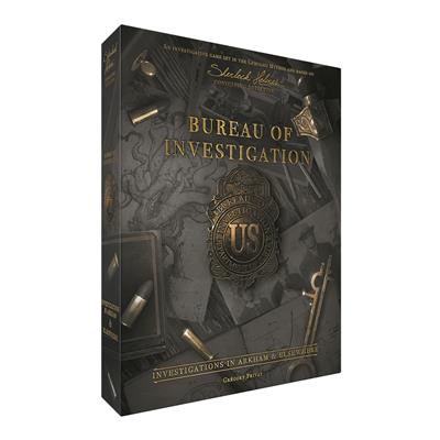 Bureau of Investigation by Space Cowboys.  Box art.