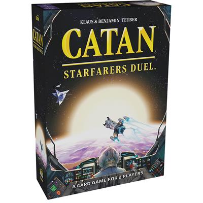 Catan Starfarers Duel by Catan Studio. 1v1 science fiction game.  Box art.