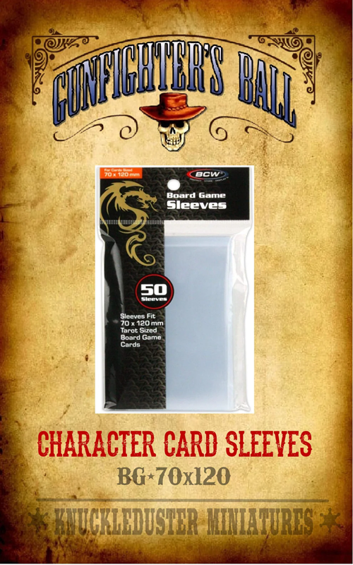 Knuckleduster Miniatures Character Card Sleeves