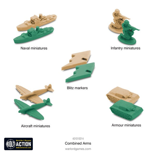 Warlord Games Combined Arms. Unit tokens