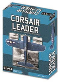 Corsair Leader by DVG. WW2 air combat.  Solitaire game. Box art