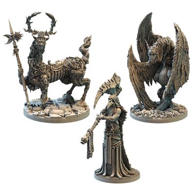 Creatures of Etherfields by Awaken Realms. Miniatures