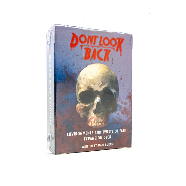 Don't Look Back, expansion card deck, box art
