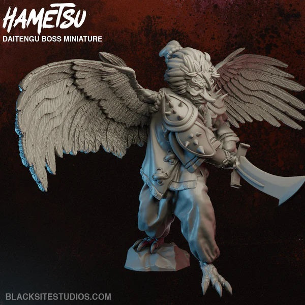 Hametsu, Daitengu Boss, 32mm, miniature, resin, close-up