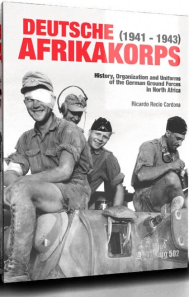 Deutsche Afrikakorps. Reference book by AK Interactive. Cover art