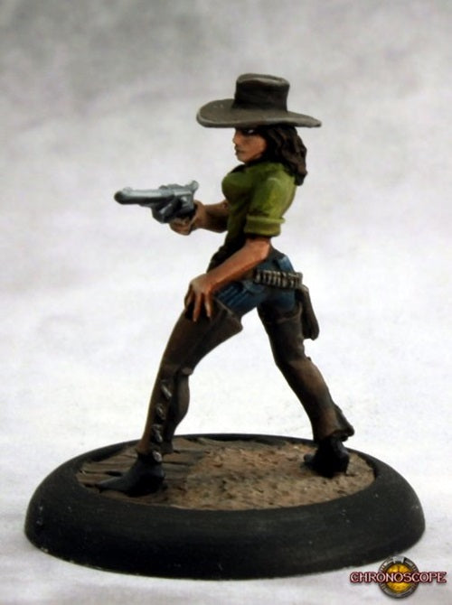 Diamond Sue Dawson, Reaper miniature. Metal 25mm painted.