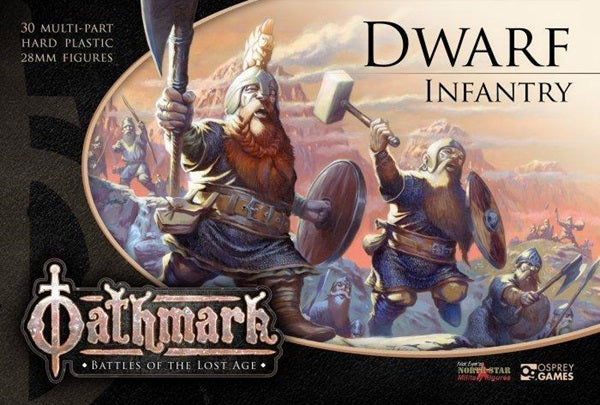 Oathmark, 28mm miniatures, plastic, box art
