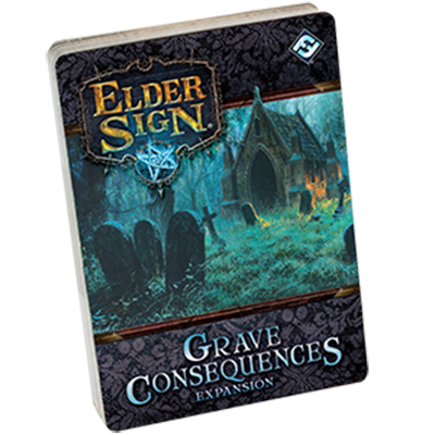 Elder Sign: Grave Consequeces by Fantasy Flight. Expansion deck