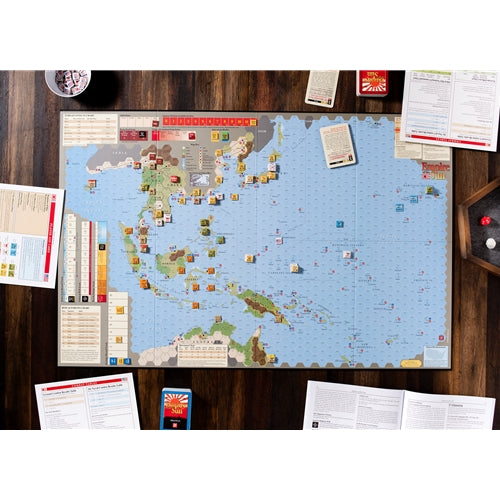 Empire of the Sun, 4th Printing - game setup sample