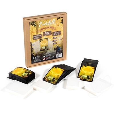 Everdell card sleeves for Everdell by Tabletop Tycoon. Box art and sleeves