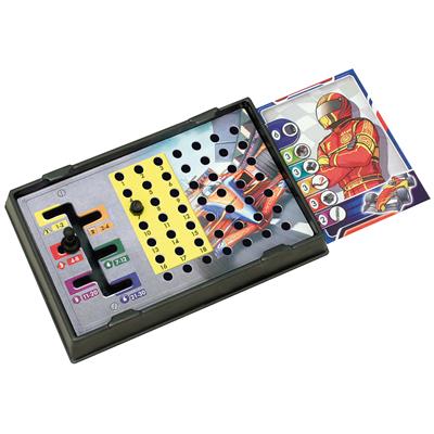Formula D by Zygomatic. Racing board game. Component and driver stat card