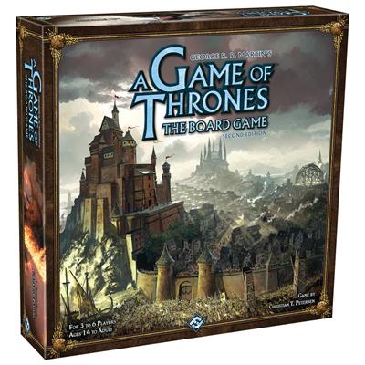 A GAME OF THRONES BOARD GAME 2ND EDITION