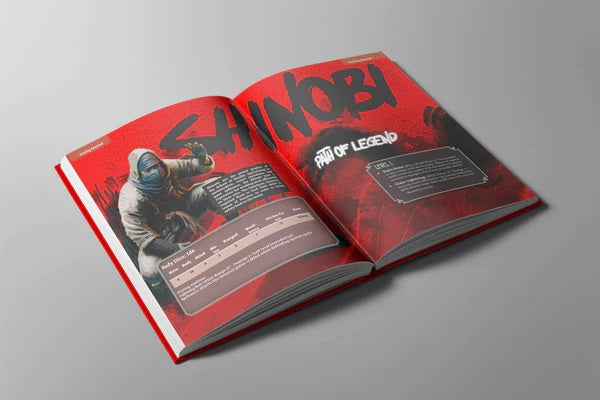 Hametsu, rule book, interior