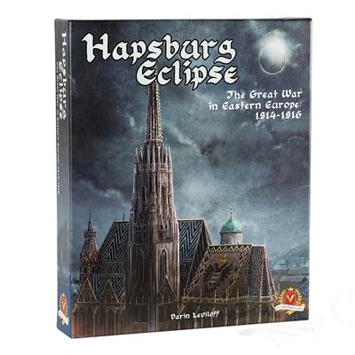 Hapsburg Eclipse by Tabletop Tycoon. WWI solitaire game. Board wargame.