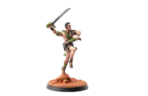 32mm John Carter resin miniature, painted. For John Carter game by Modiphius