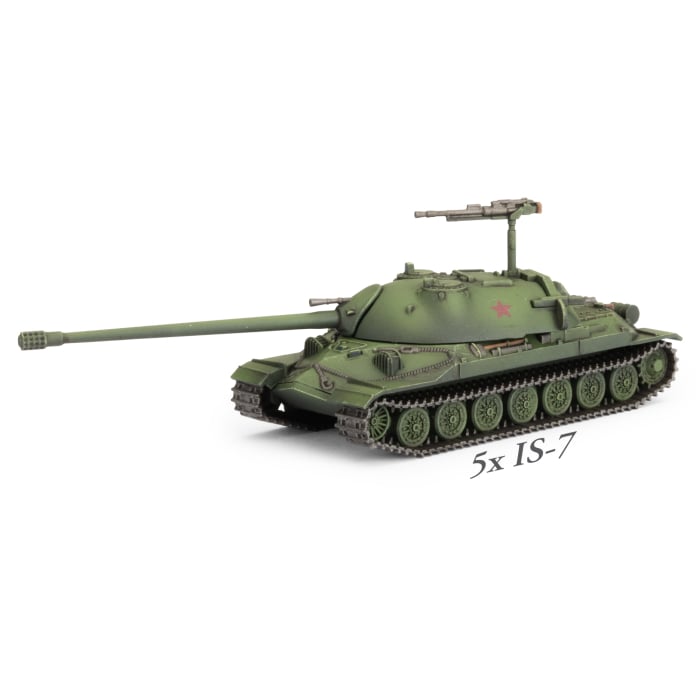 IS-7 Heavy Company. Clash of Steel by Gale Force 9. Plastic 15mm miniature. Painted miniature