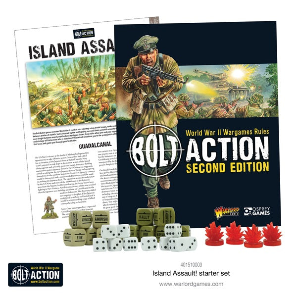 Bolt Action, Island Assault, rules, accessories