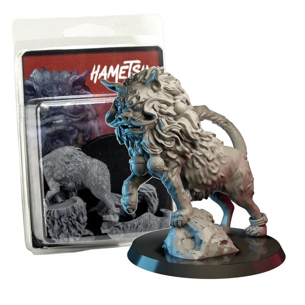Hametsu, Komainu Boss, resin, 32mm, miniature, blister pack
