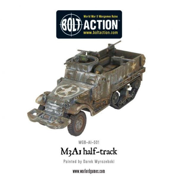 (USA) M3A1 Halftrack (Plastic) Miniature