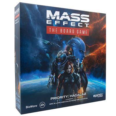 Mass Effect The Board Game by Modiphius Games. Box art.