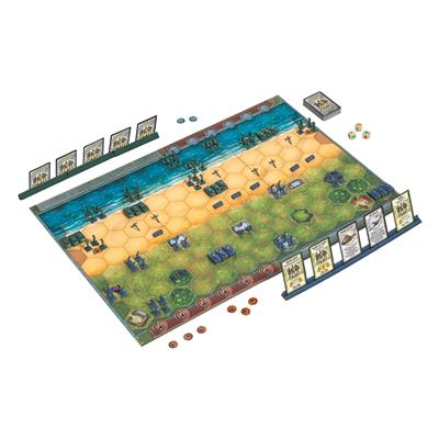 Memoir '44  board game components, WW2