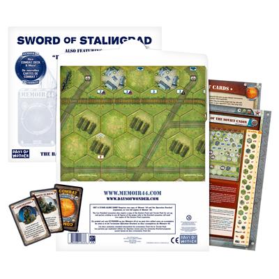 Memoir '44 expansion Sword of Stalingrad, components