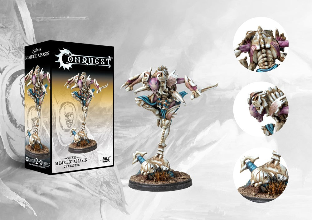 Conquest: The Spires - Mimetic Assassin Miniature