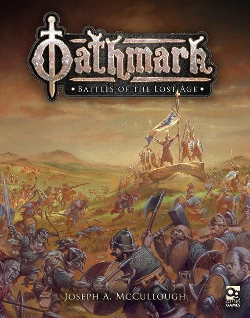 Oathmark, miniatures rules, Osprey Games, cover art