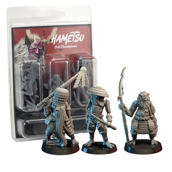 Hametsu, Oni Champions, blister pack, 32mm, miniatures