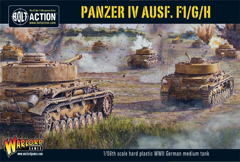 (German) Panzer IV Ausf. H Miniature Front Cover of Box