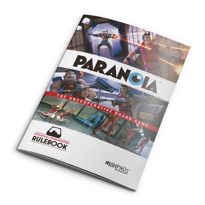 Paranoia by Modiphius Entertainment. Rule book