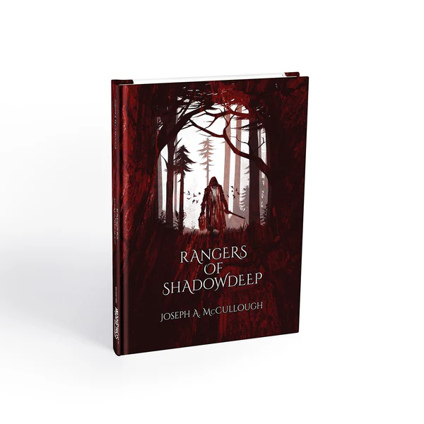Rangers of Shadow Deep Standard Edition by Modiphius Entertainment. Fantasy miniatures rules. Cover art.