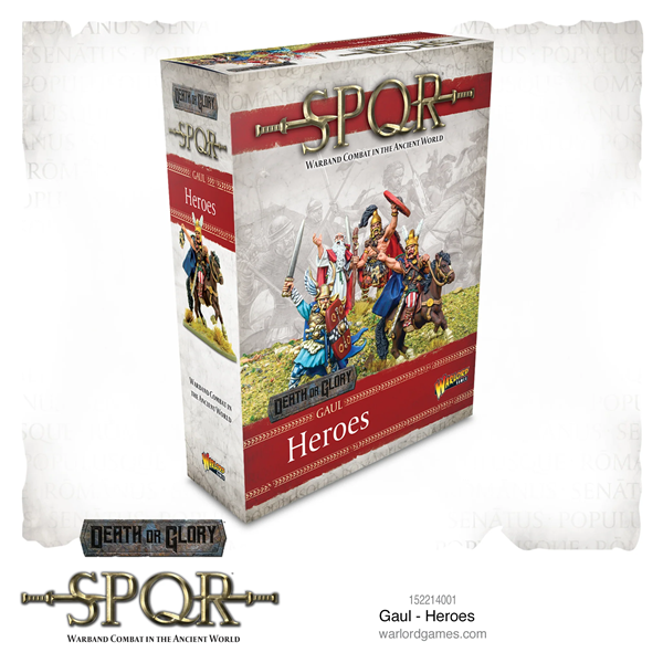 SPQR, Gaul Heroes, box art