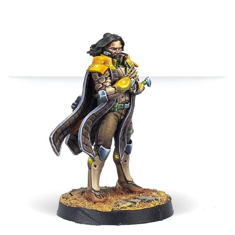 Corvus Belli: Infinity Saladin, O-12 Liaison Officer (Combi Rifle) Miniature