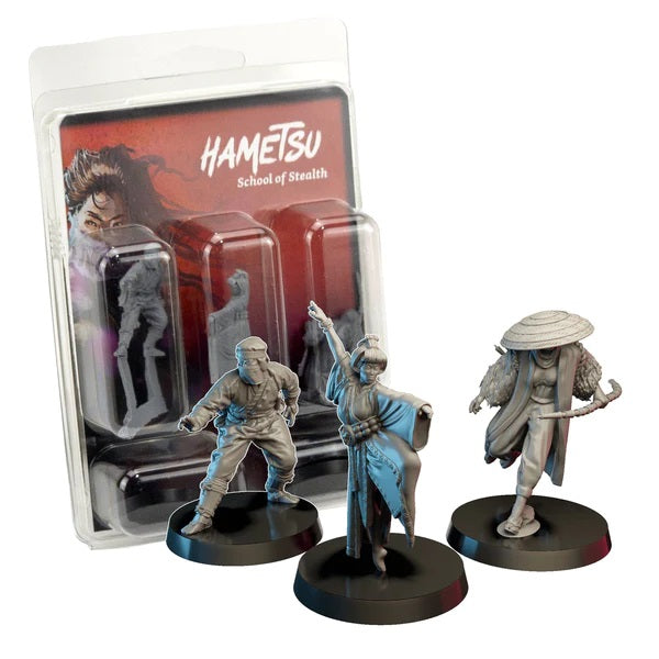 Hametsu, School of Stealth, 32mm, miniatures, resin