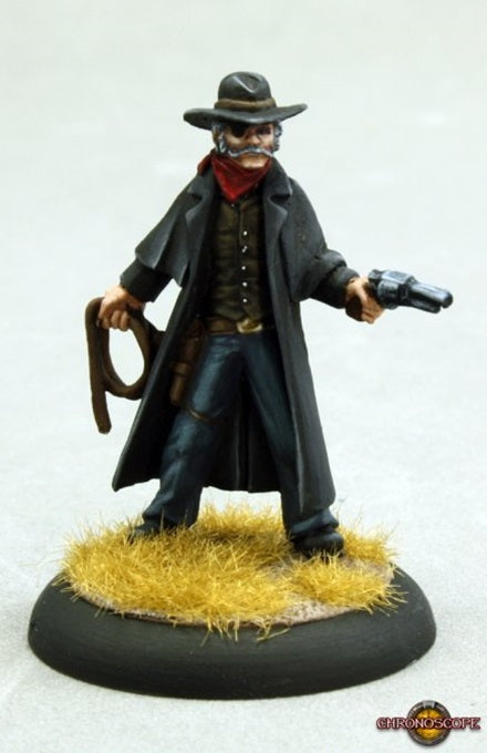 Sherm Whitlock from Reaper. Western 25mm metal miniature, painted.
